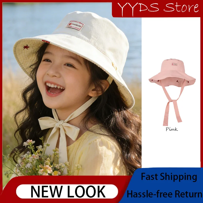 Spring Summer Double Sided Wearable Bucket Hat Fashion UV Protection Sun Cap For Little Girls Kids Daily Outdoor Matching
Spring Summer Double Sided Wearable Bucket Hat Fashion UV Protection Sun Cap For Little Girls Kids Daily Outdoor Matching