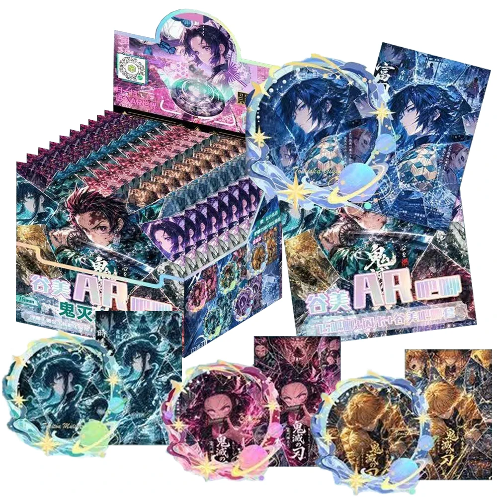 Popular Anime IP Demon Slayer Creative Flash Card AR Badge Collection Fans Dreamy and Beautiful Accessories Peripheral Toy Gifts
Popular Anime IP Demon Slayer Creative Flash Card AR Badge Collection Fans Dreamy and Beautiful Accessories Peripheral Toy Gifts