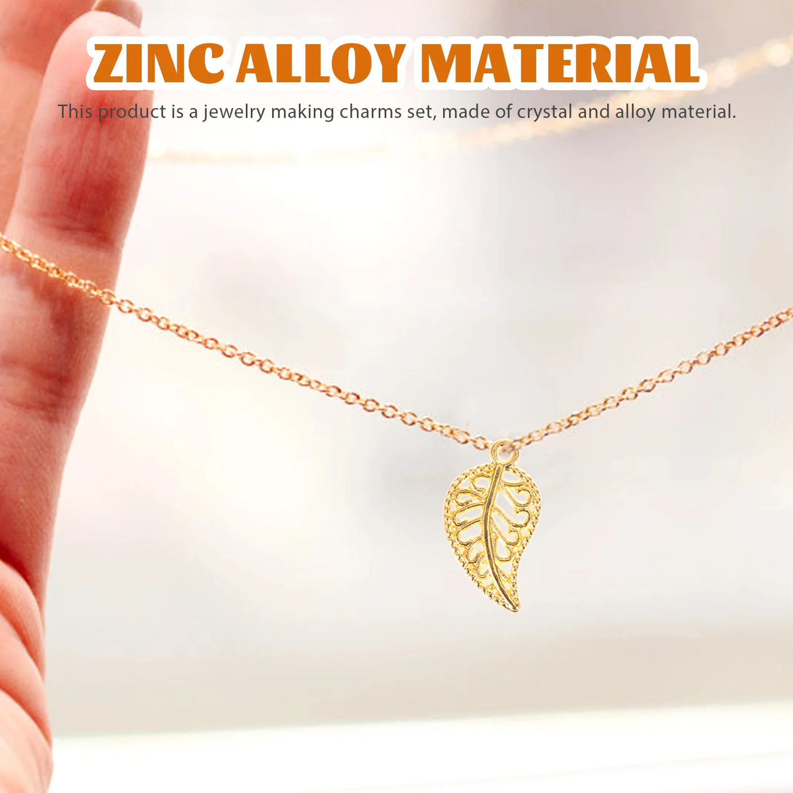 Alloy Accessories Hollow Leaf Charms Zinc Jewelry Making Supplies Lightweight DIY Bracelet Necklace Crafting Findings Creative
Alloy Accessories Hollow Leaf Charms Zinc Jewelry Making Supplies Lightweight DIY Bracelet Necklace Crafting Findings Creative