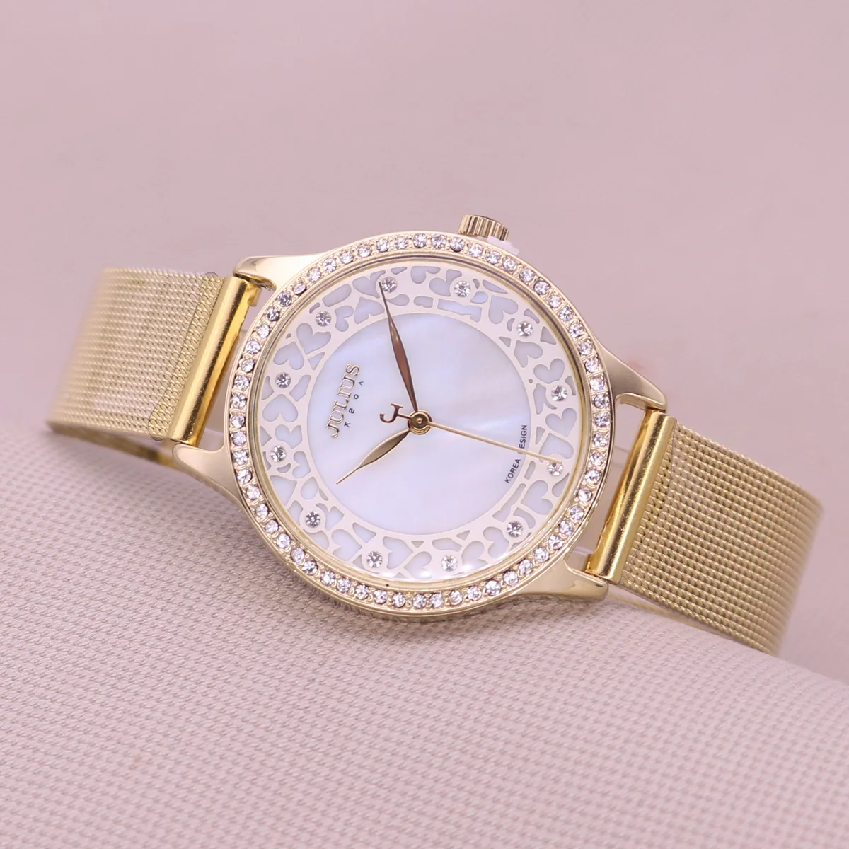 Julius Women's Watch Japan Quartz Hollow Heart Hours Mother of Pearl Fine Fashion Girl's Birthday Gift No Box
Julius Women's Watch Japan Quartz Hollow Heart Hours Mother of Pearl Fine Fashion Girl's Birthday Gift No Box