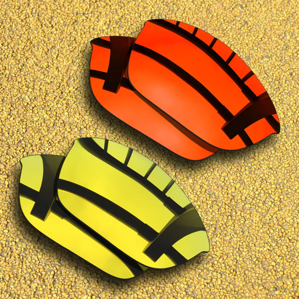 Orange Red Mirrored & 24K Gold Mirrored 2-pairs Polarized Replacement Lenses for-Oakley Half Jacket 2.0 Frame 100% UVA & UVB
Orange Red Mirrored & 24K Gold Mirrored 2-pairs Polarized Replacement Lenses for-Oakley Half Jacket 2.0 Frame 100% UVA & UVB