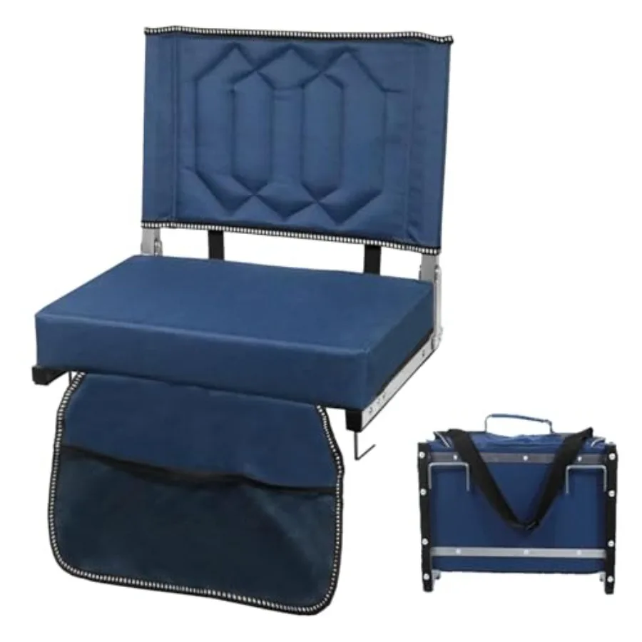 Portable Folding Stadium Chair with Back Support
Portable Folding Stadium Chair with Back Support