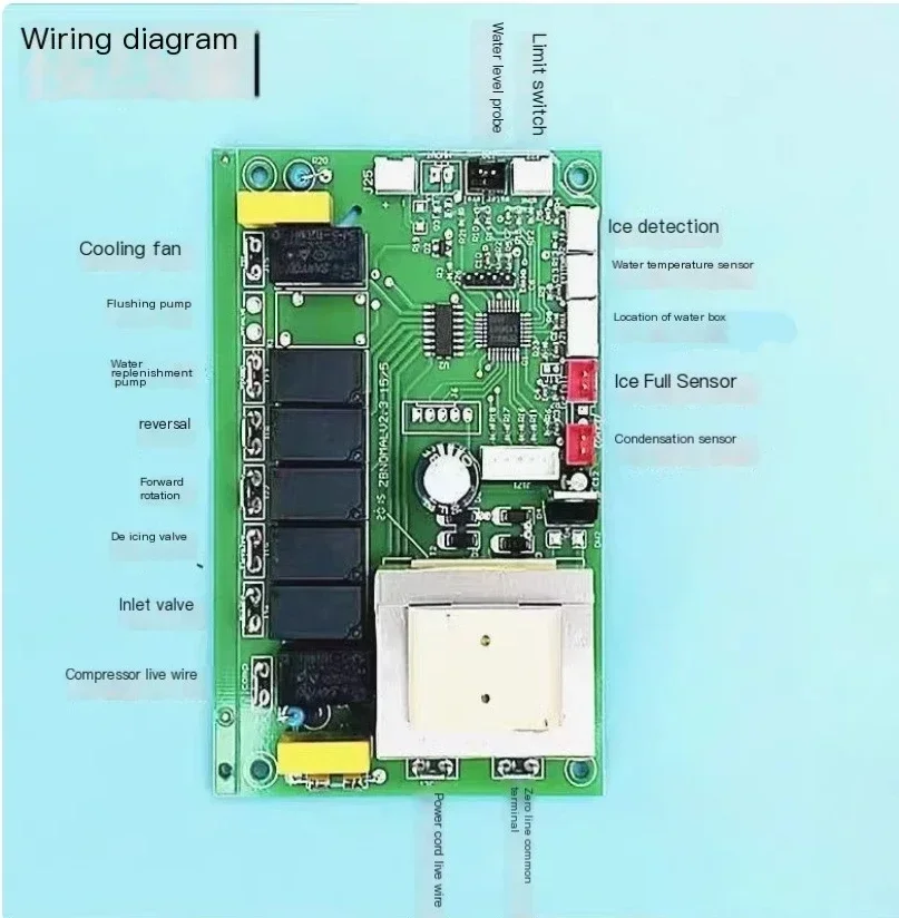 New bullet ice ice machine control circuit board accessories
New bullet ice ice machine control circuit board accessories