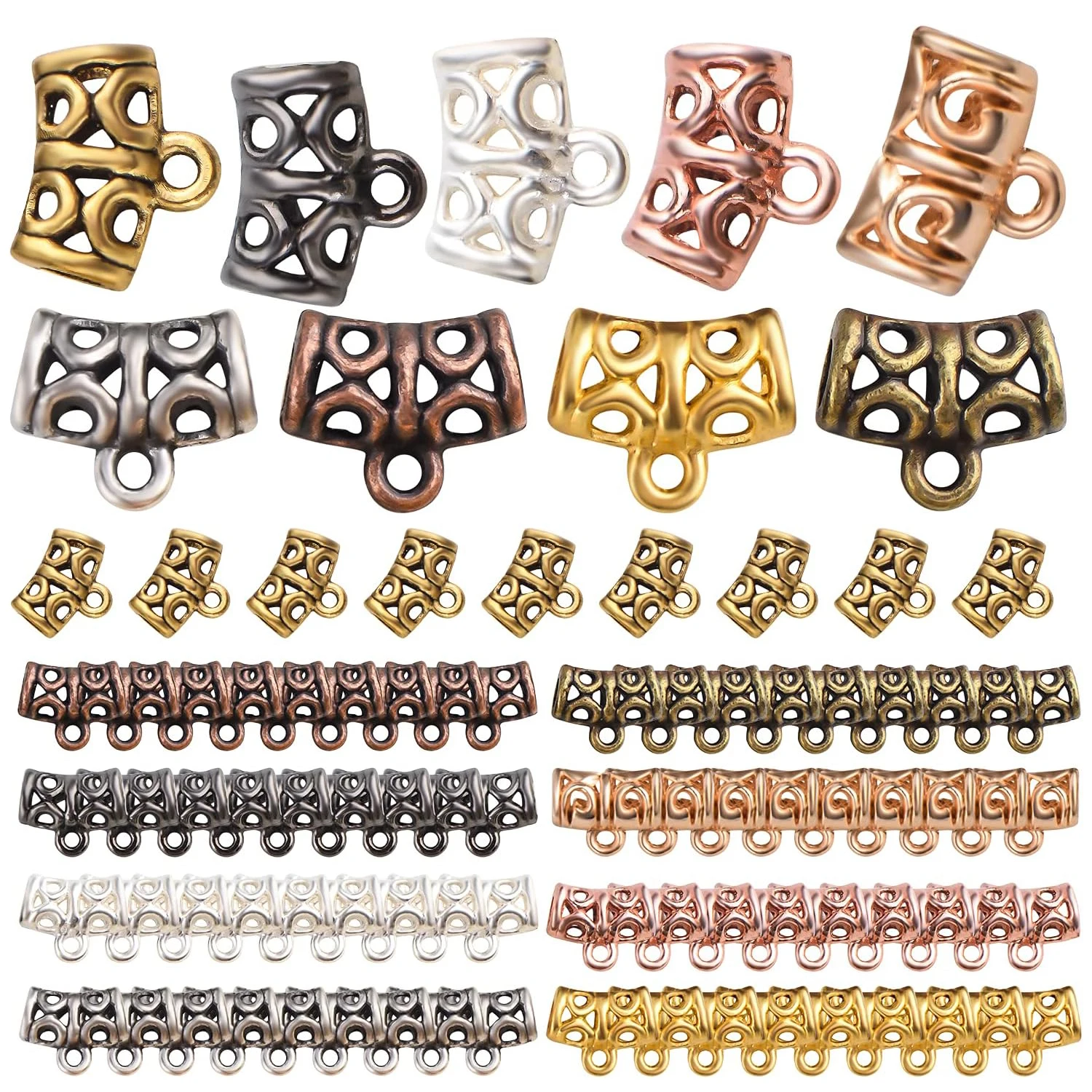 Бусины-коннекторы, 90 шт., трубчатые бусины из сплава, разделители-держатели с петлей для подвесок для изготовления ожерелий, браслетов и ювелирных изделий своими руками
Бусины-коннекторы, 90 шт., трубчатые бусины из сплава, разделители-держатели с петлей для подвесок для изготовления ожерелий, браслетов и ювелирных изделий своими руками