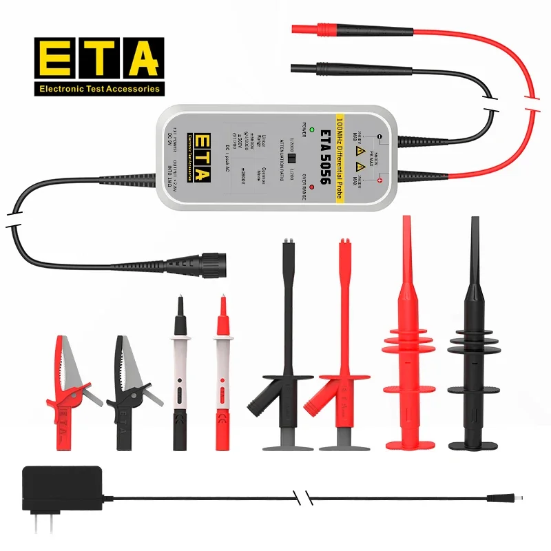 ETA5056 100MHz 5600V high voltage rod oscilloscope pen differential signal oscilloscope probes
ETA5056 100MHz 5600V high voltage rod oscilloscope pen differential signal oscilloscope probes