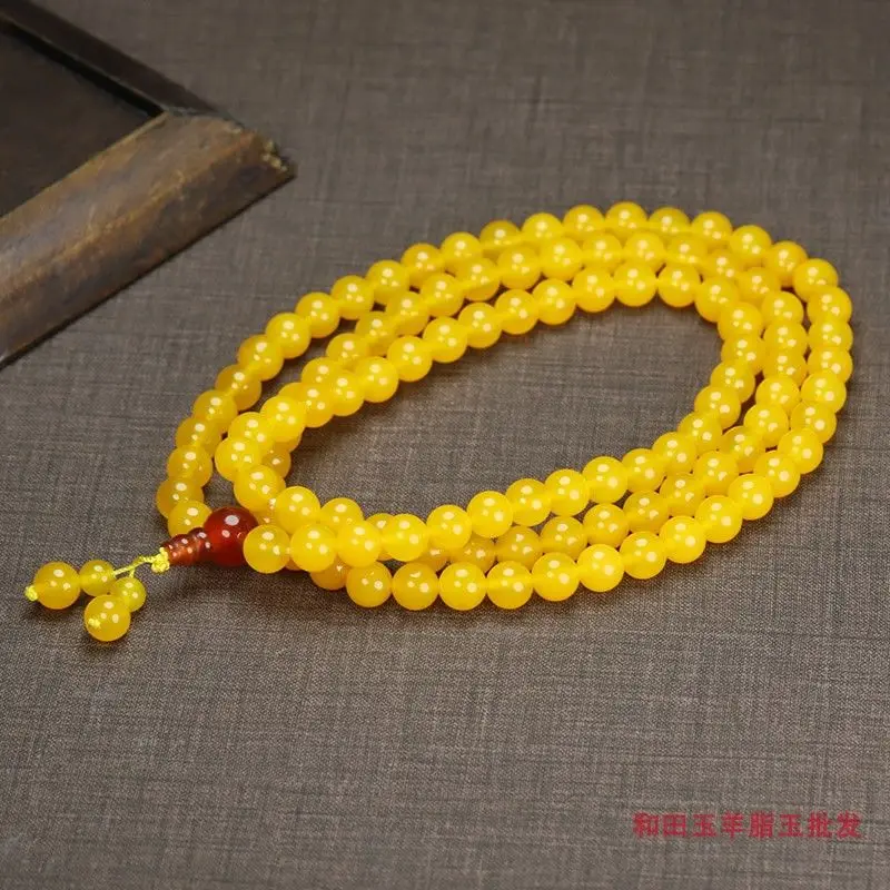 Natural Yellow Agate Bracelet 108 Bead Mala Necklace Men Women Fine Jewelry Genuine Agate Stone Multilayer Tassel Charm Bracelet
Natural Yellow Agate Bracelet 108 Bead Mala Necklace Men Women Fine Jewelry Genuine Agate Stone Multilayer Tassel Charm Bracelet