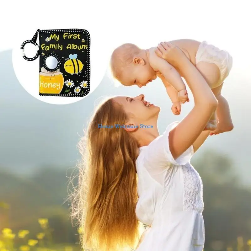 F68E Bees Pattern Washable Baby Memory Book Album with Clear Photo Pocket and Safe Mirror for Capturing Preciously Moment
F68E Bees Pattern Washable Baby Memory Book Album with Clear Photo Pocket and Safe Mirror for Capturing Preciously Moment