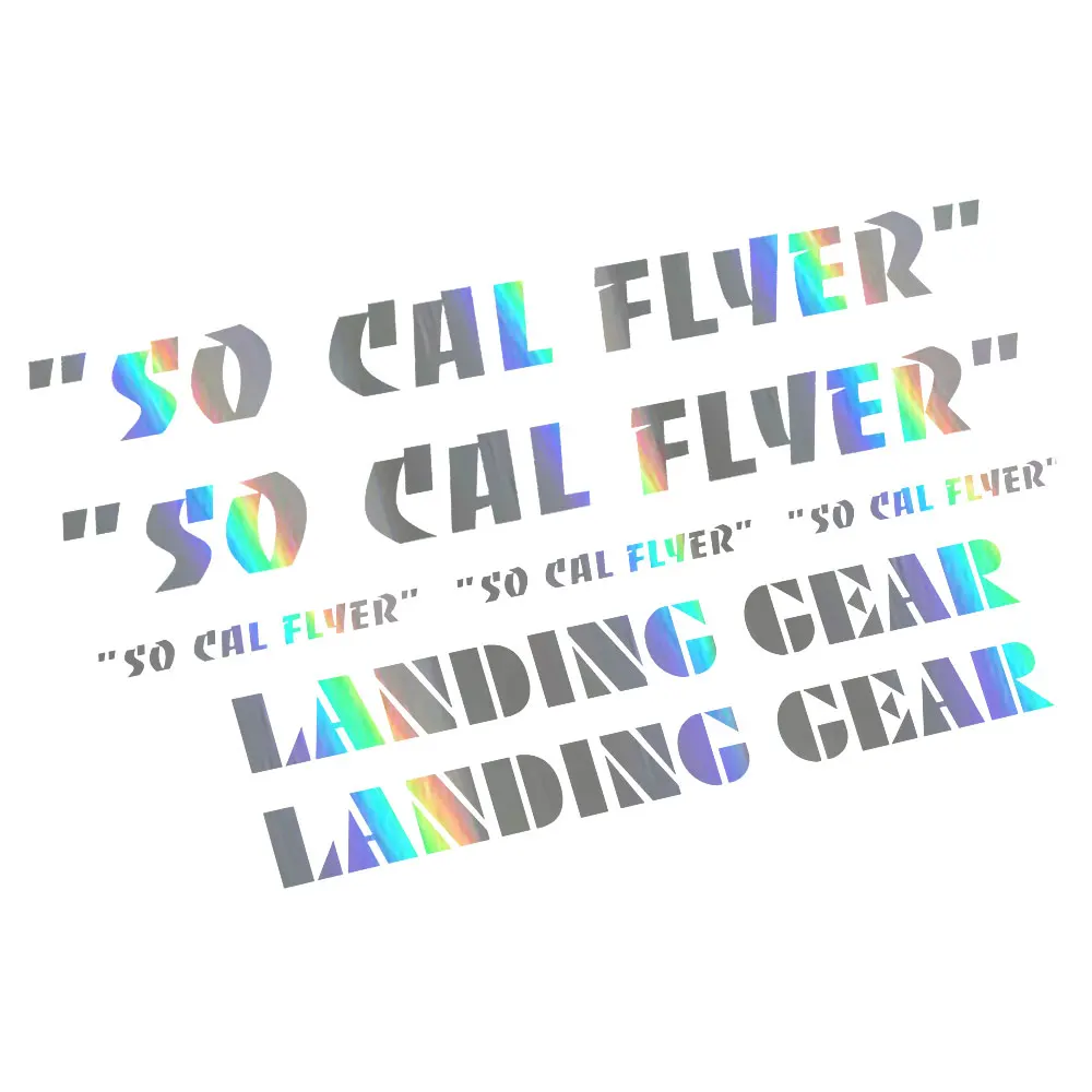 For SE SO CAL FLYER Ripper Style Frame Decal with landing gear Fork Sticker Kit BMX
For SE SO CAL FLYER Ripper Style Frame Decal with landing gear Fork Sticker Kit BMX