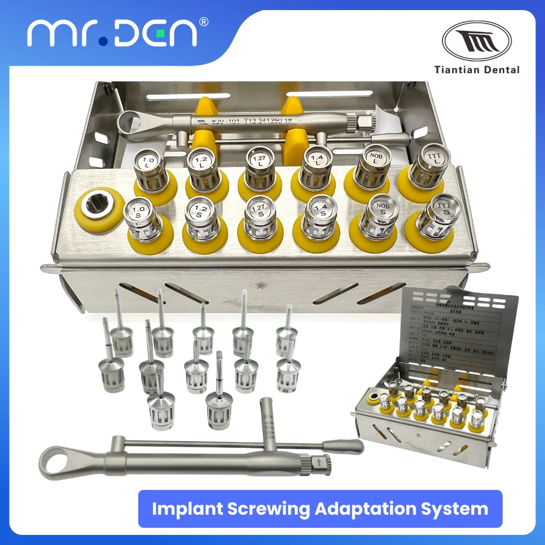 Tiantian Dental Implant Screwdriver Set High Precision Stainless Steel Multi Size Dentistry Tools for Implant Surgery Durable
Tiantian Dental Implant Screwdriver Set High Precision Stainless Steel Multi Size Dentistry Tools for Implant Surgery Durable