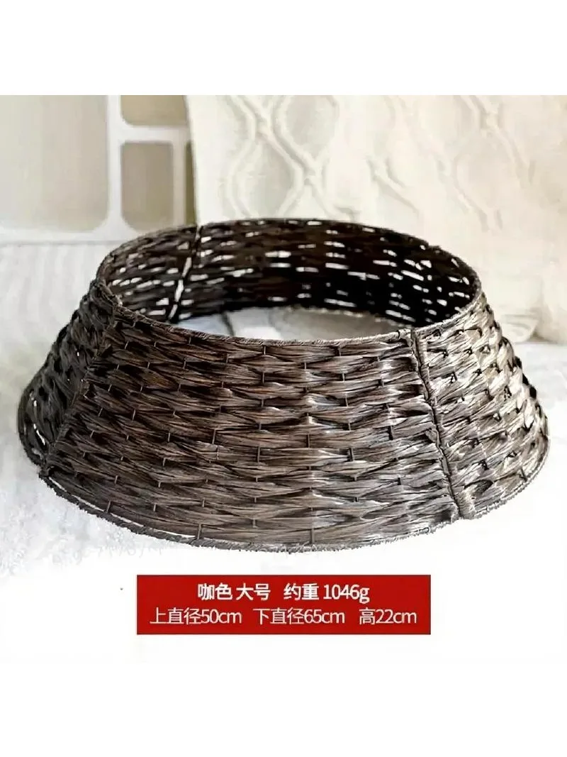Retro Nordic Christmas Tree Skirt Round Base Decor for Holiday Home Floor Mat
Retro Nordic Christmas Tree Skirt Round Base Decor for Holiday Home Floor Mat