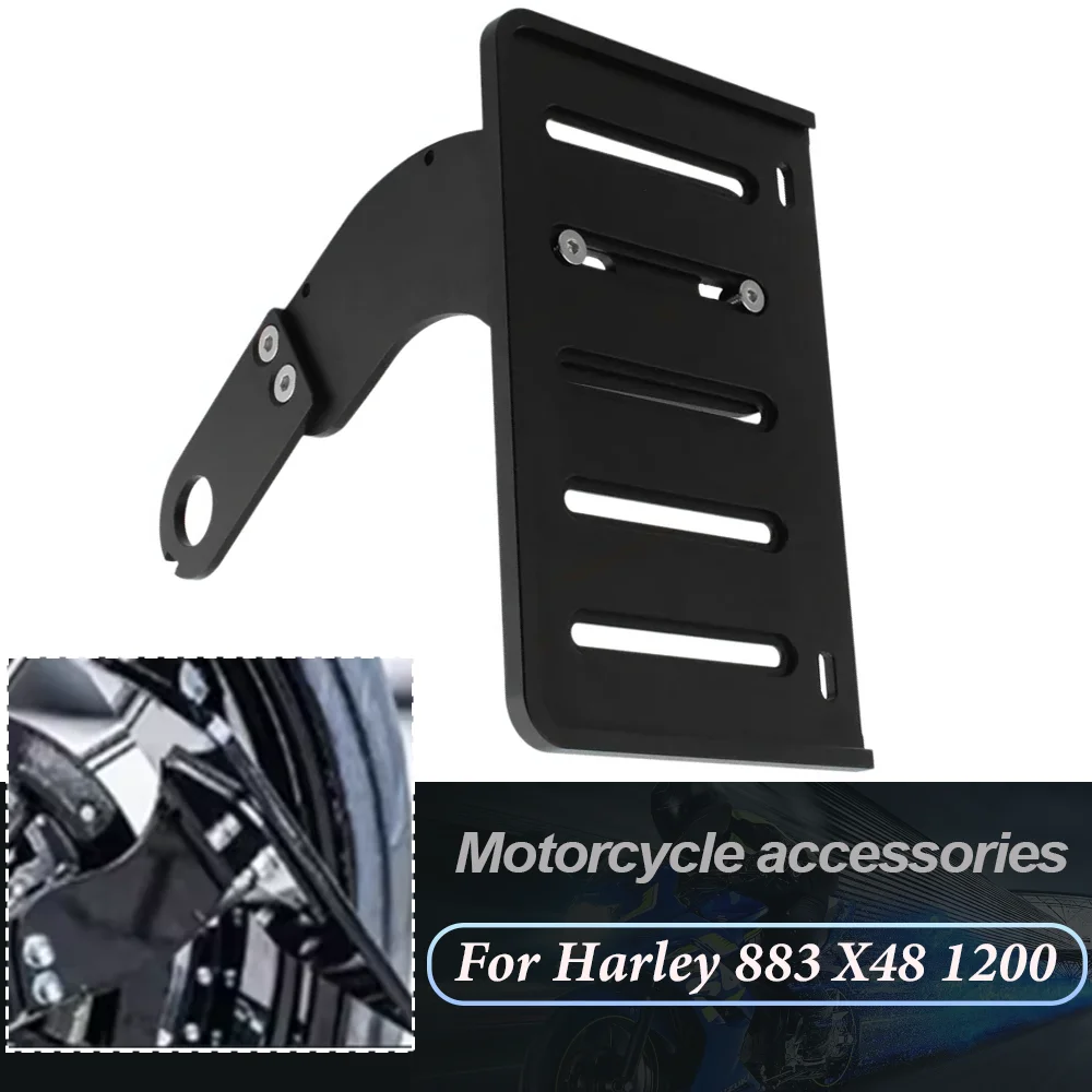 Motorcycle License Plate Bracket Rear Side Mount Support Holder For Harley Sportster 2004-2025 Softail 2004-2014 2015 2016 2017
Motorcycle License Plate Bracket Rear Side Mount Support Holder For Harley Sportster 2004-2025 Softail 2004-2014 2015 2016 2017