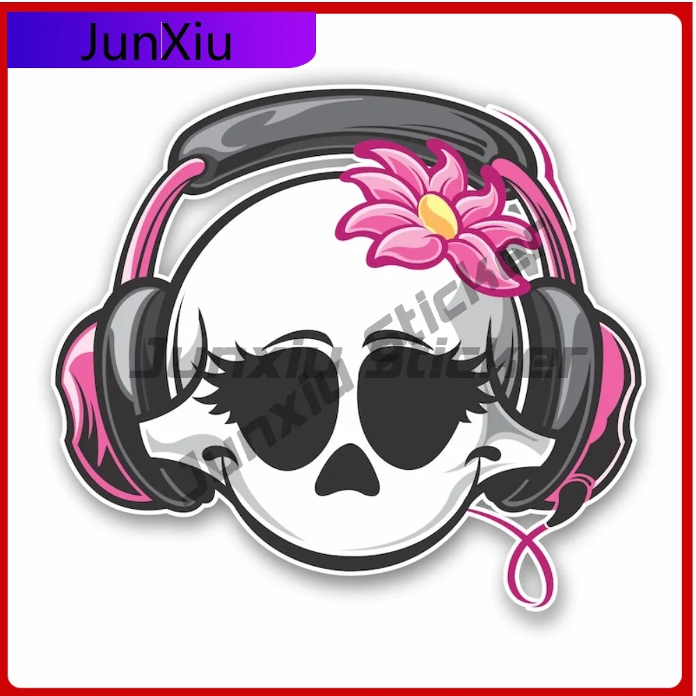Pink Dj Skull With Headphones Car Sticker Motorcycle Bicycle Skateboard Laptop Luggage Decals Bumper Stickers Waterproof Exterio
Pink Dj Skull With Headphones Car Sticker Motorcycle Bicycle Skateboard Laptop Luggage Decals Bumper Stickers Waterproof Exterio