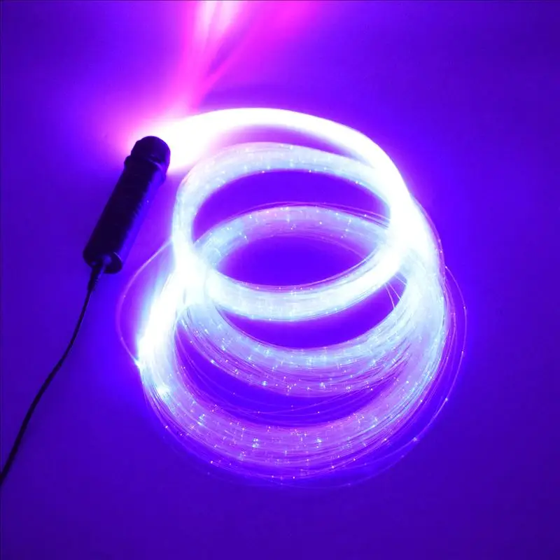 6W RGBW Fiber Optic Light Kit With Sparkle Flash Point PMMA Fiber Optic Cable For Decorate Lighting
6W RGBW Fiber Optic Light Kit With Sparkle Flash Point PMMA Fiber Optic Cable For Decorate Lighting