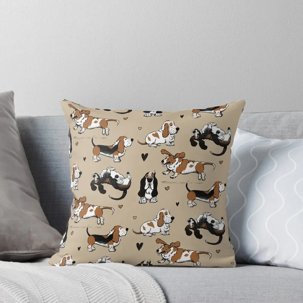 Basset Buddies on Tan Throw Pillow Christmas Pillow Covers Sofa Decorative Covers pillow cover christmas
Basset Buddies on Tan Throw Pillow Christmas Pillow Covers Sofa Decorative Covers pillow cover christmas