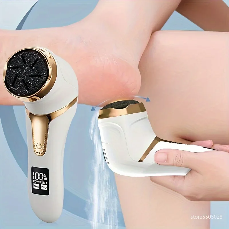 Electric Foot File Callus Remover, 3 Heads Auto Dust Vacuuming Rechargeable 2 Speed Heel Dead Skin Grinder with Pedicure Tools
Electric Foot File Callus Remover, 3 Heads Auto Dust Vacuuming Rechargeable 2 Speed Heel Dead Skin Grinder with Pedicure Tools