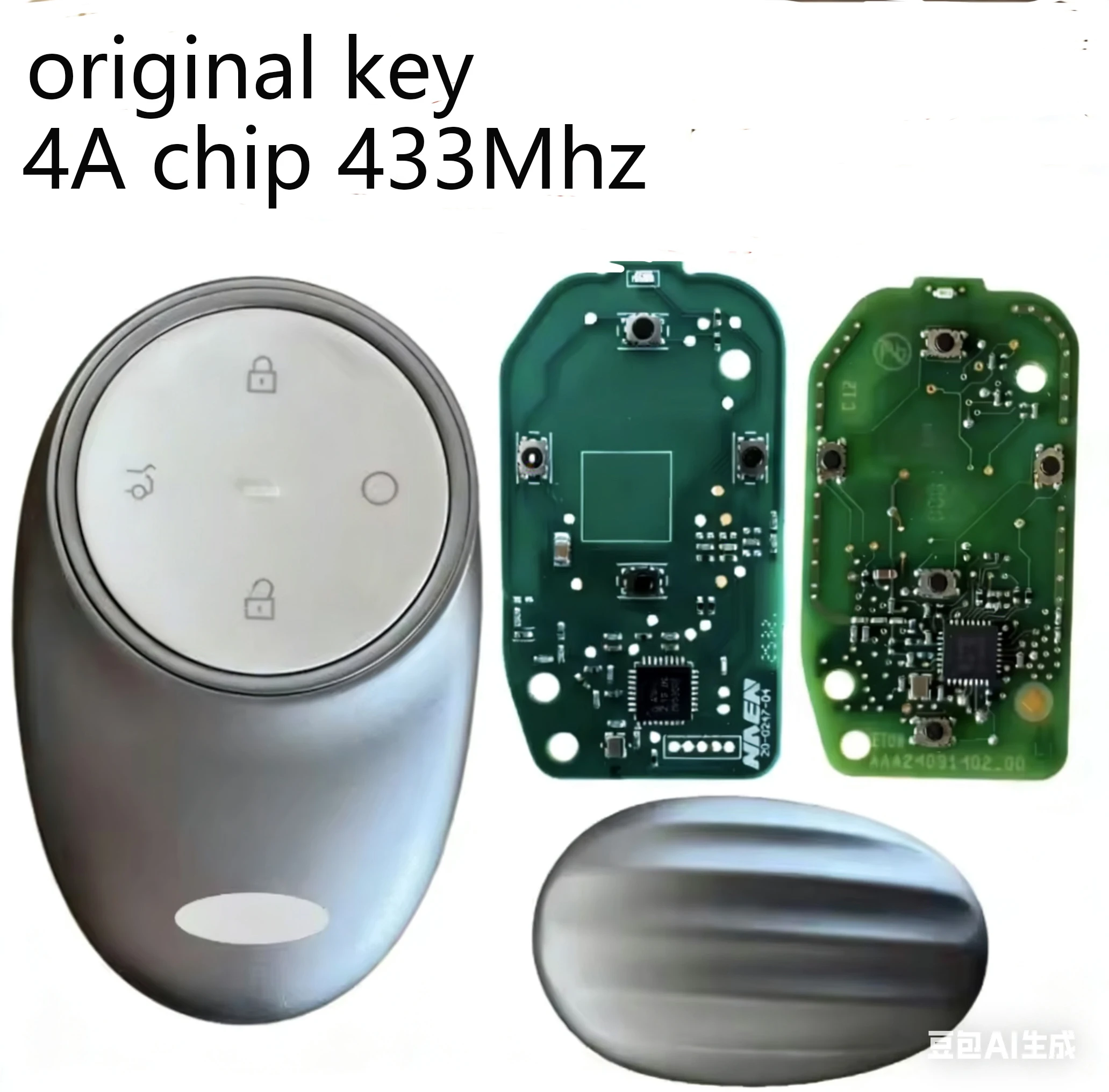 Оригинальный смарт-ключ для AION Toyota Control Smart Key GAC AION V Aion RT UT, для Toyota bZ3X, с чипом 4A, 433 МГц
Оригинальный смарт-ключ для AION Toyota Control Smart Key GAC AION V Aion RT UT, для Toyota bZ3X, с чипом 4A, 433 МГц