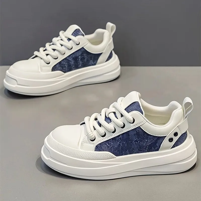 Men's Sporty Height-Boosting Casual Shoes Spring 2026 Trendy Design Korean Style Mesh Lined Outdoor Leisure Footwear
Men's Sporty Height-Boosting Casual Shoes Spring 2026 Trendy Design Korean Style Mesh Lined Outdoor Leisure Footwear