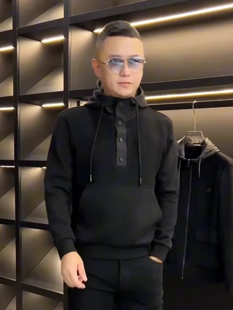 High Quality Comfortable Men's Hoodie Casual Fashionable Spring Autumn New Style Premium Feel Versatile Long Sleeve T-Shirt
High Quality Comfortable Men's Hoodie Casual Fashionable Spring Autumn New Style Premium Feel Versatile Long Sleeve T-Shirt