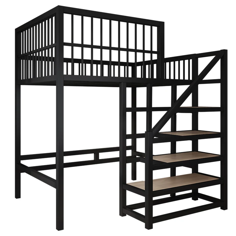 Простая кованая кровать-чердак, экономящая место, односпальная кровать для детей, для небольших квартир, двуспальная кровать для дома
Простая кованая кровать-чердак, экономящая место, односпальная кровать для детей, для небольших квартир, двуспальная кровать для дома