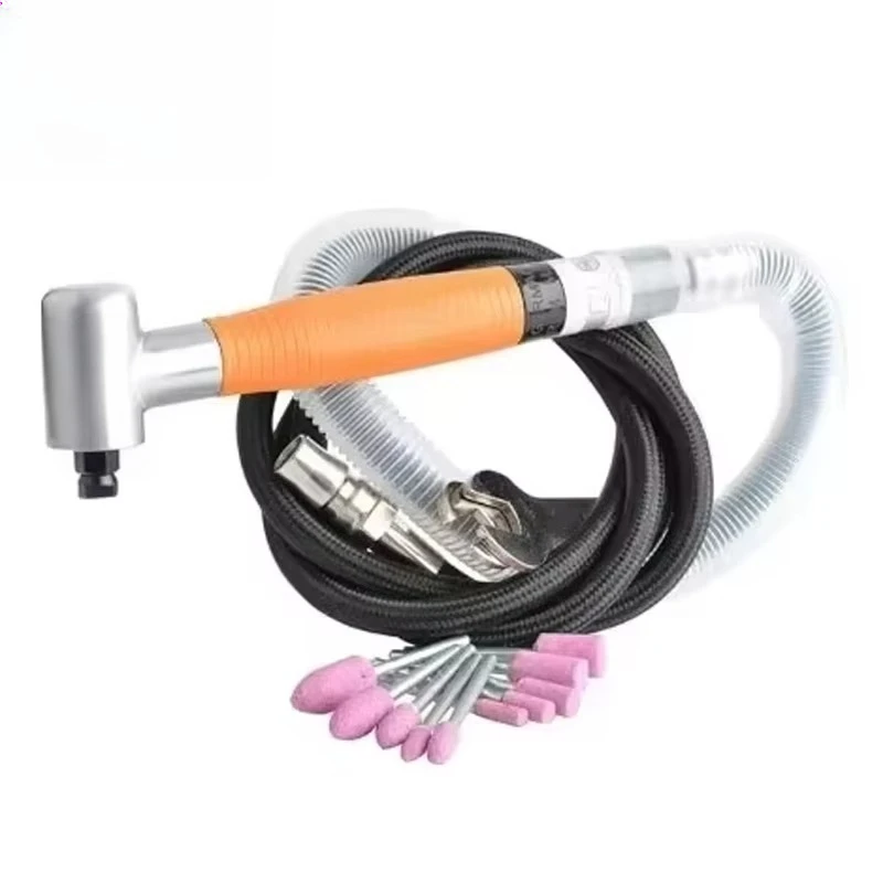 Air Die Grinder, 90 Degree High Speed Air Sanding Milling Pen 25000RPM
Air Die Grinder, 90 Degree High Speed Air Sanding Milling Pen 25000RPM