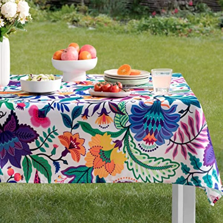 60 x 84 Inch Indoor Outdoor Tablecloth Paisley Print Patio Table Cover Waterproof Washable Polyester Fabric Tablecloth for Spri
60 x 84 Inch Indoor Outdoor Tablecloth Paisley Print Patio Table Cover Waterproof Washable Polyester Fabric Tablecloth for Spri