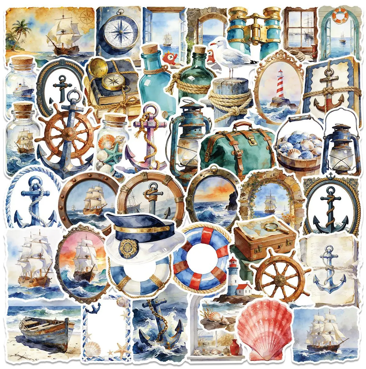 50PCS Cartoon Retro Nautical Sticker DIY Decoration Mobile Phone Case Notebook Water Cup Waterproof Graffiti Skateboard Toy Gift
50PCS Cartoon Retro Nautical Sticker DIY Decoration Mobile Phone Case Notebook Water Cup Waterproof Graffiti Skateboard Toy Gift