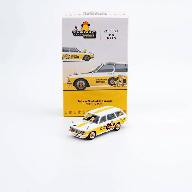 Tarmac Works 1:64 Dartson 510 Waggon OHIGE NO PON - Cast Alloy Replica Car Model, Boys' Toy Collection Decoration Item.
Tarmac Works 1:64 Dartson 510 Waggon OHIGE NO PON - Cast Alloy Replica Car Model, Boys' Toy Collection Decoration Item.