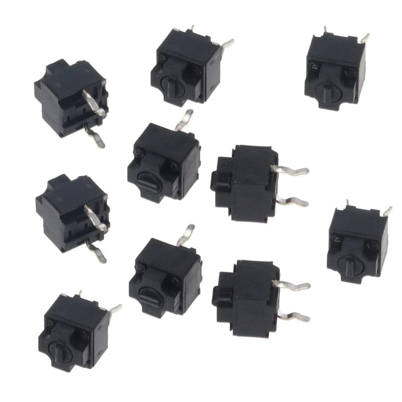 10Pcs Square Mouse MicroSwitch EVQP0K07KBB4 Mouse MicroButton for Accurate Mouse Clicking and DIY Projects
10Pcs Square Mouse MicroSwitch EVQP0K07KBB4 Mouse MicroButton for Accurate Mouse Clicking and DIY Projects