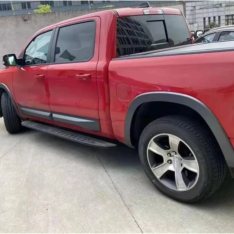 High Quality ABS Plastic Pickup Truck Fender Flares Wheel Eyebrow Guard For Ram 2019+
High Quality ABS Plastic Pickup Truck Fender Flares Wheel Eyebrow Guard For Ram 2019+