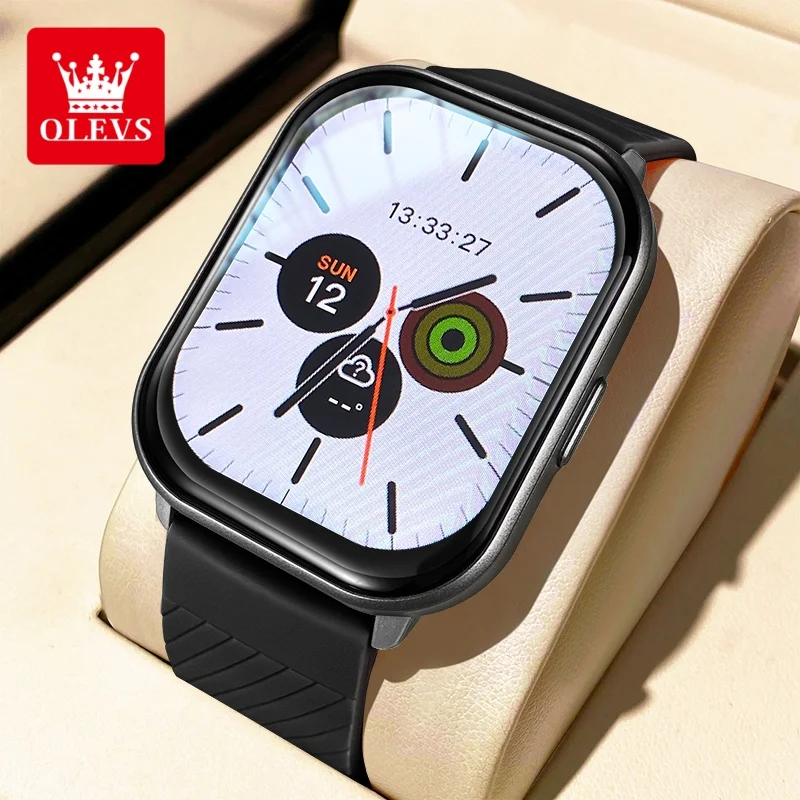 OLEVS 8206 New Fashion Smart Watch Heart Rate Blood Pressure Monitor 2.01 Inch IP68 Waterproof Smartwatch Original
OLEVS 8206 New Fashion Smart Watch Heart Rate Blood Pressure Monitor 2.01 Inch IP68 Waterproof Smartwatch Original
