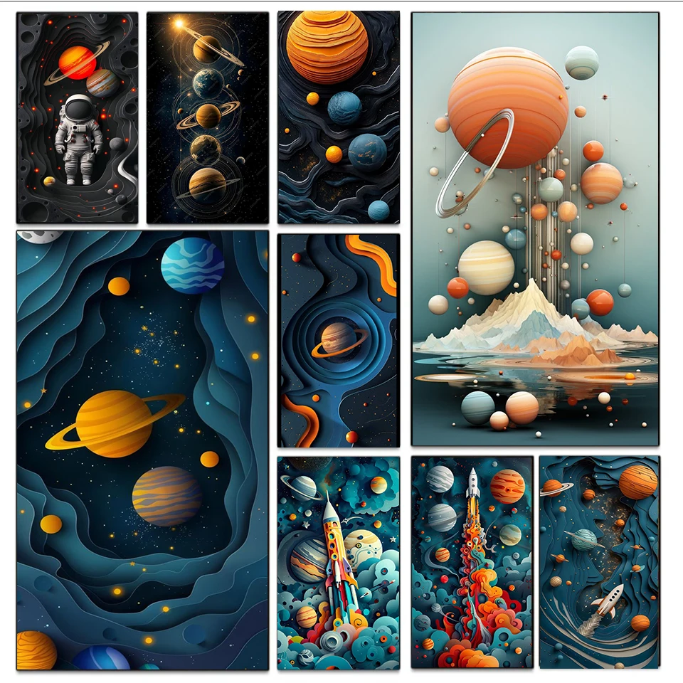 5D Diamond Painting Full Square Universe Scenery Diamond Embroidery Planet Cross Stitch Kit Gift Home Decor
5D Diamond Painting Full Square Universe Scenery Diamond Embroidery Planet Cross Stitch Kit Gift Home Decor