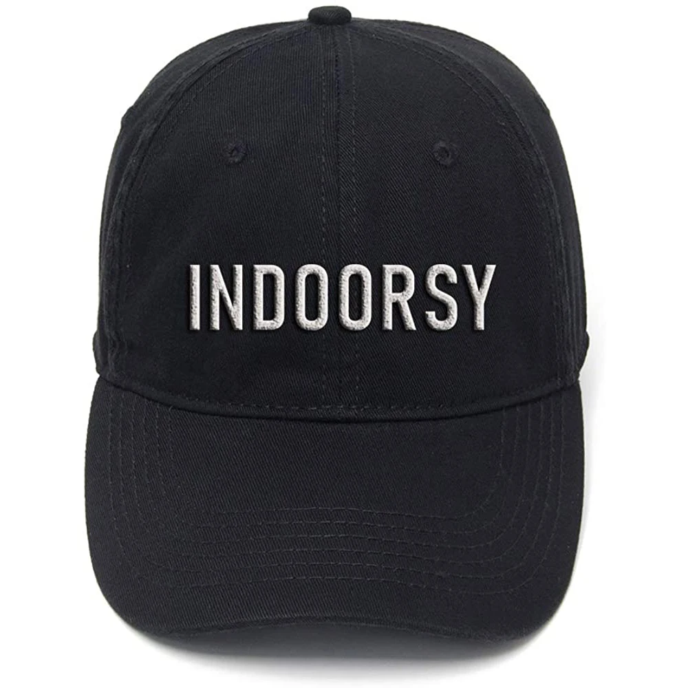 Lyprerazy Indoorsy Washed Cotton Adjustable Men Women Unisex Hip Hop Cool Flock Printing Baseball Cap
Lyprerazy Indoorsy Washed Cotton Adjustable Men Women Unisex Hip Hop Cool Flock Printing Baseball Cap