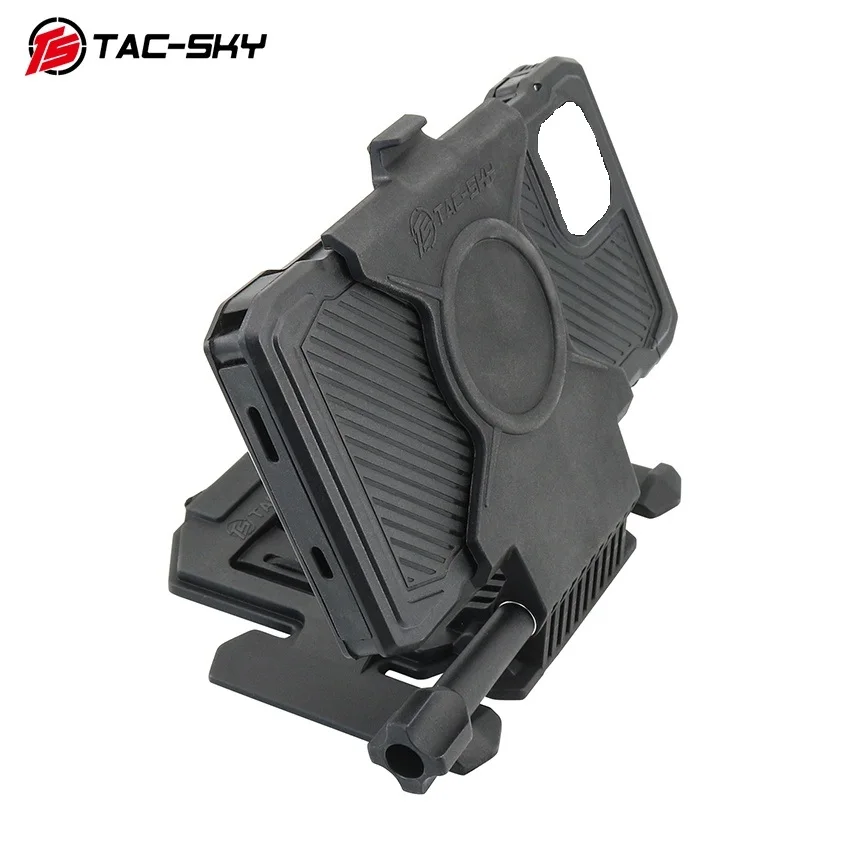 TS TAC-SKY Tactical Phone Mount for MOLLE Tactical Vests, Compatible with iPhone 14 and iPhone 15
TS TAC-SKY Tactical Phone Mount for MOLLE Tactical Vests, Compatible with iPhone 14 and iPhone 15