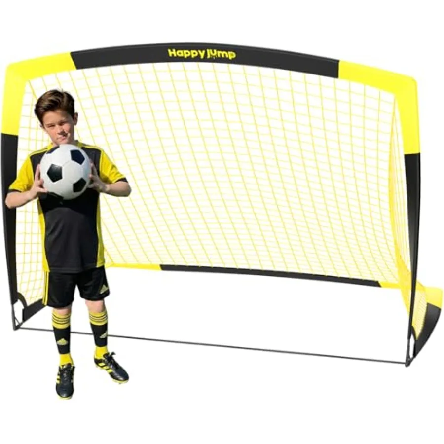 7x5 FT and 5x3.6 FT Portable Soccer Goal for Youth Players Ages 6 14, Large-Frame Design Built for Long-Term Development, Easy
7x5 FT and 5x3.6 FT Portable Soccer Goal for Youth Players Ages 6 14, Large-Frame Design Built for Long-Term Development, Easy