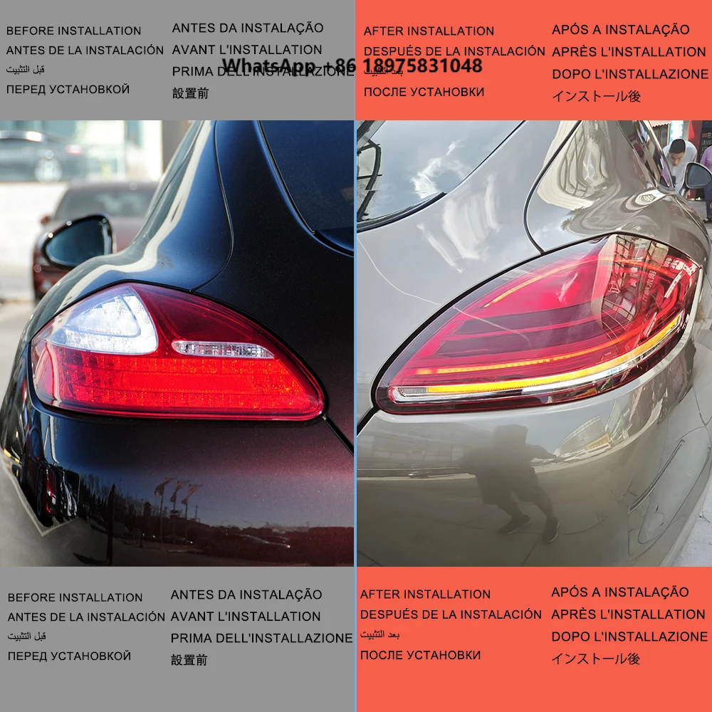 2010-2016 Panamera Car LED Tail Lights 100W Auto Backup Lamps Dynamic Style High Configure Assembly Upgrade New Accessories
2010-2016 Panamera Car LED Tail Lights 100W Auto Backup Lamps Dynamic Style High Configure Assembly Upgrade New Accessories