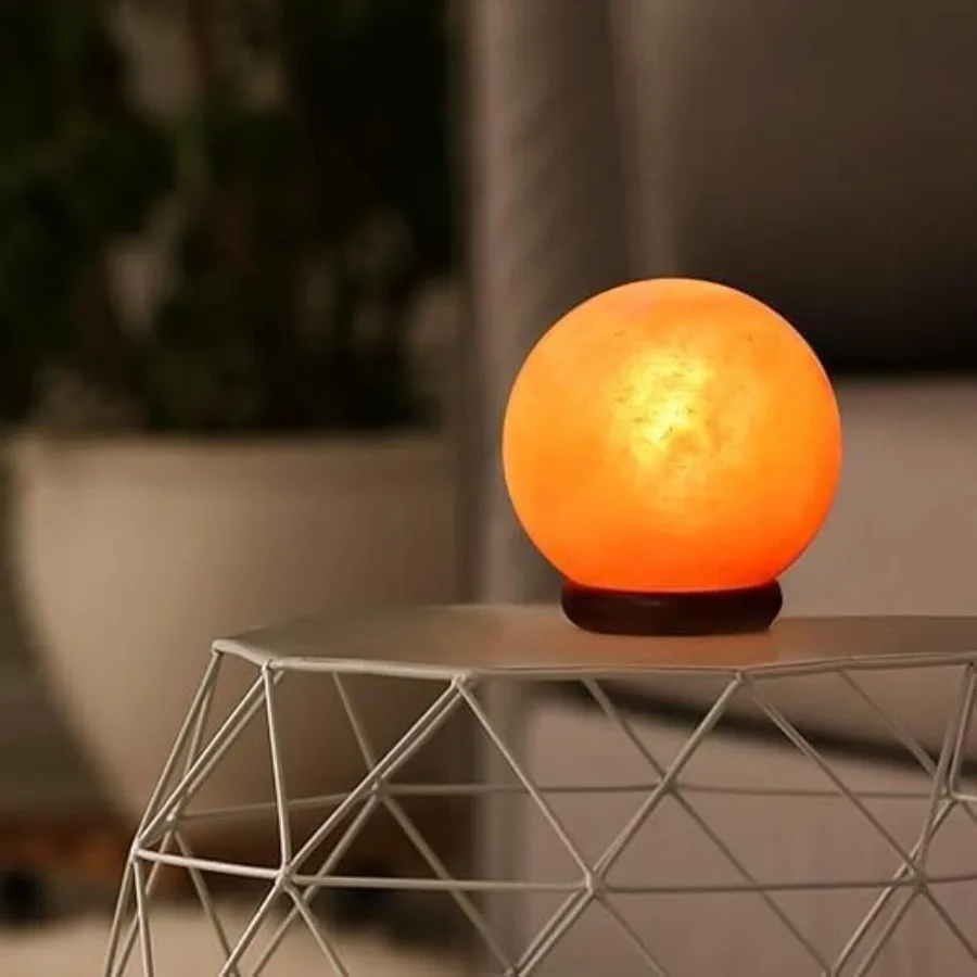 NB Himalayan Pink Salt Globe Shape Lamp with dimmer Switch and a Pair of Bulbs
NB Himalayan Pink Salt Globe Shape Lamp with dimmer Switch and a Pair of Bulbs
