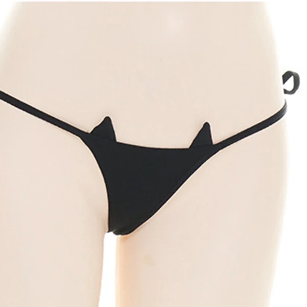 Women Cute Underwear Bikini Set Three-point Lace-up Lingerie Low Waist Thong Panties Bra Mini Swimwear Cosplay Swimsuit
Women Cute Underwear Bikini Set Three-point Lace-up Lingerie Low Waist Thong Panties Bra Mini Swimwear Cosplay Swimsuit
