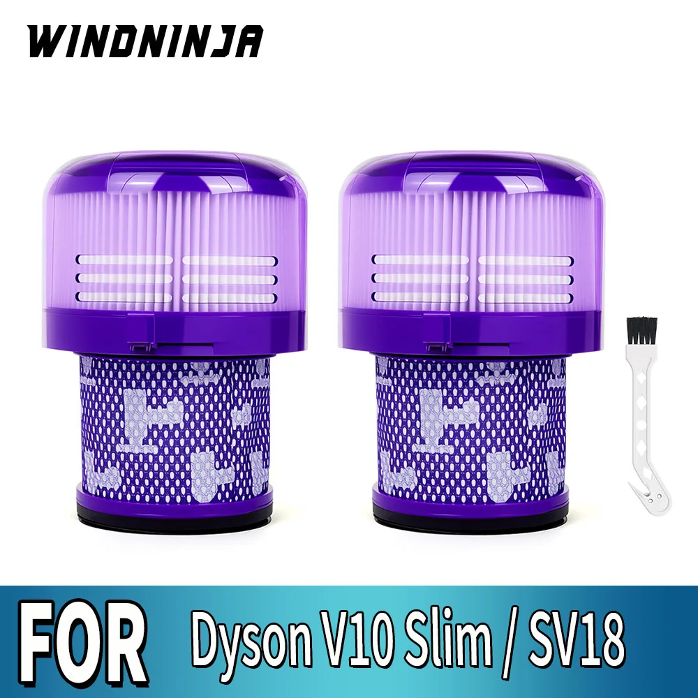 For Dyson V10 Slim / SV18 Cordless Robot Vacuum Cleaner HEPA Filter Replacement Accessories Washable Filter Spare Part
For Dyson V10 Slim / SV18 Cordless Robot Vacuum Cleaner HEPA Filter Replacement Accessories Washable Filter Spare Part