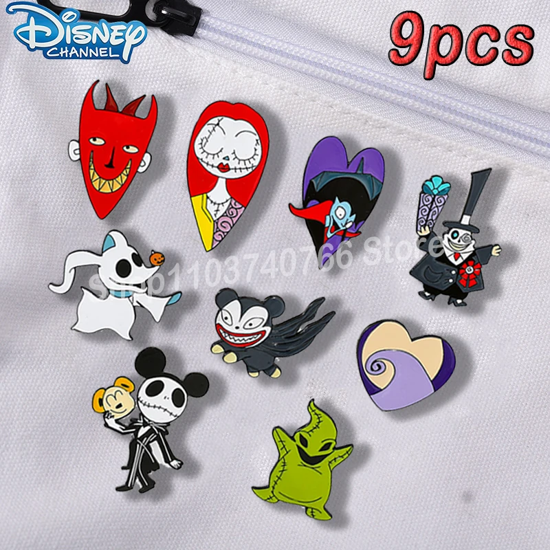 The Nightmare Before Christmas Enamel Pins Anime Figure Jack Sally Brooch Hallowmas Backpack Pin Accessories Jewelry for Friends
The Nightmare Before Christmas Enamel Pins Anime Figure Jack Sally Brooch Hallowmas Backpack Pin Accessories Jewelry for Friends