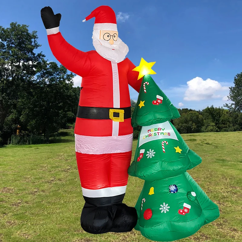 Huge Size Christmas Inflatable Santa Claus LED Lights 1.8M Indoor and Outdoor Decoration Glow and Shine At The Party Bar KTV
Huge Size Christmas Inflatable Santa Claus LED Lights 1.8M Indoor and Outdoor Decoration Glow and Shine At The Party Bar KTV