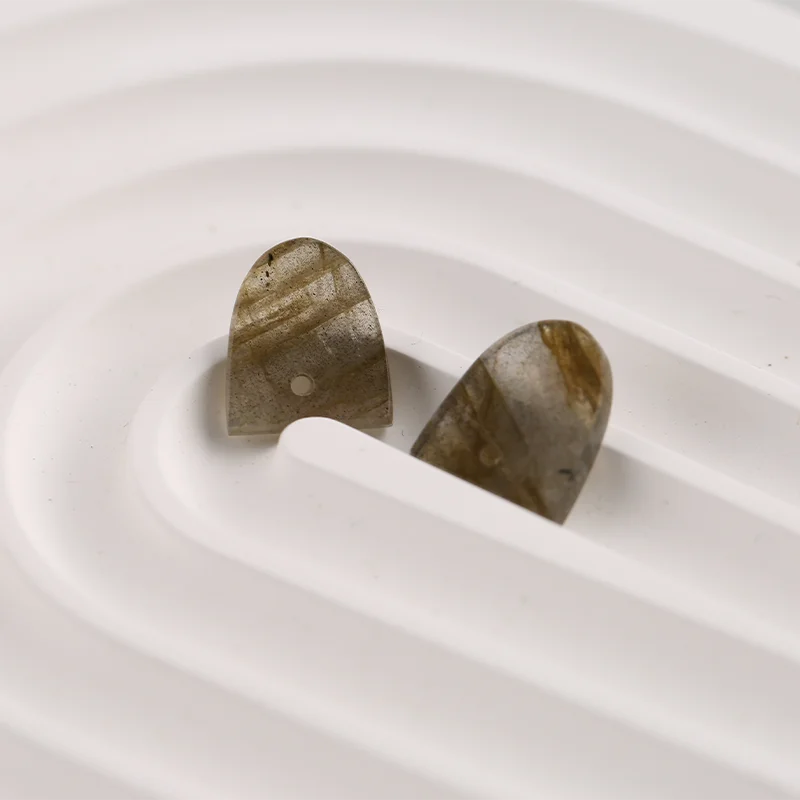 B&F Earring Bead Pairs—Fashion Charms Gift Accessories Natural Semi-precious Stone Handmade Jewelry Earring Making 13x11x3mm1.7g 
B&F Earring Bead Pairs—Fashion Charms Gift Accessories Natural Semi-precious Stone Handmade Jewelry Earring Making 13x11x3mm1.7g