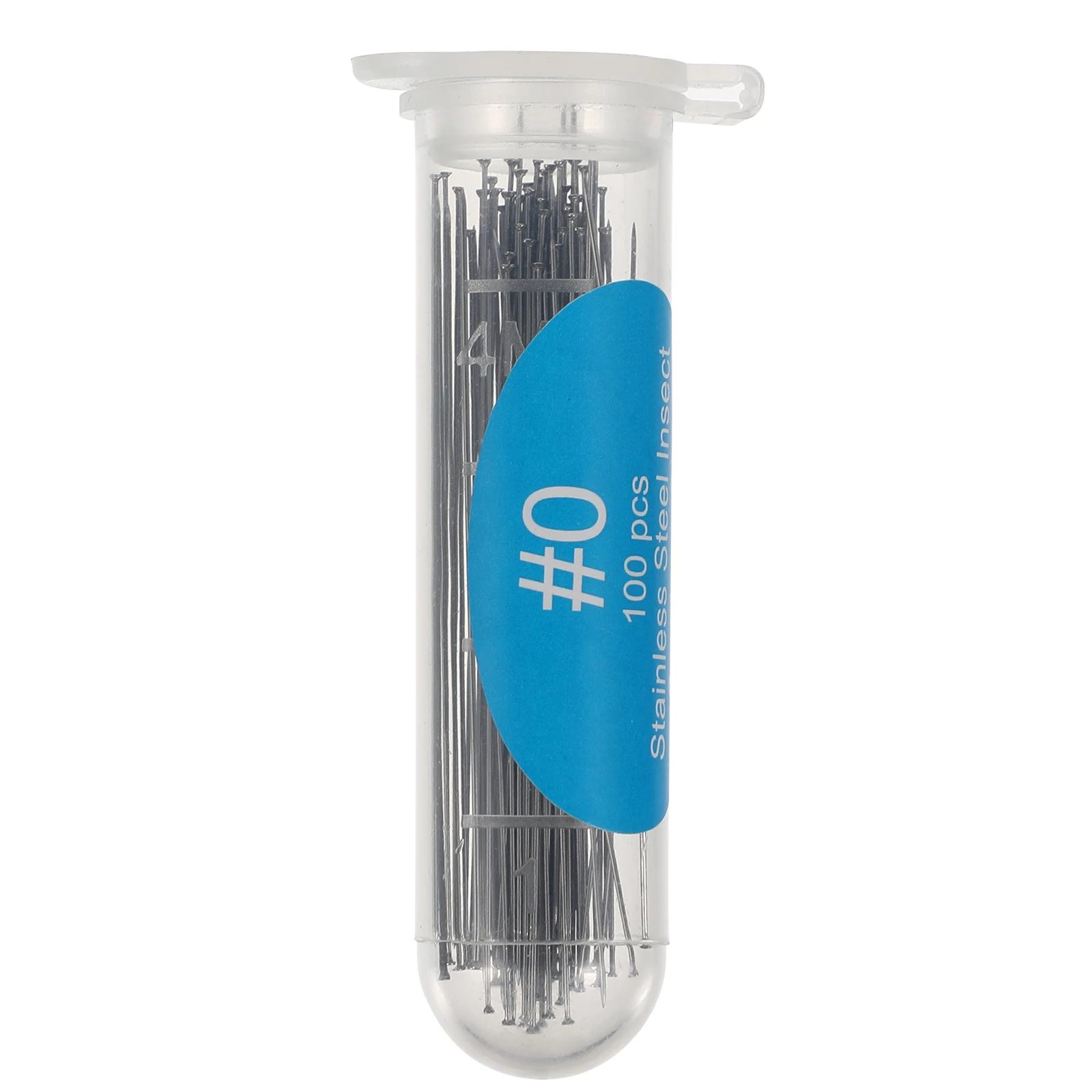 100Pcs Collection Needle Stainless Steel Insect Pin 40mm Rust-Resistant Durable Specimen Pins Pin Collection Needle
100Pcs Collection Needle Stainless Steel Insect Pin 40mm Rust-Resistant Durable Specimen Pins Pin Collection Needle