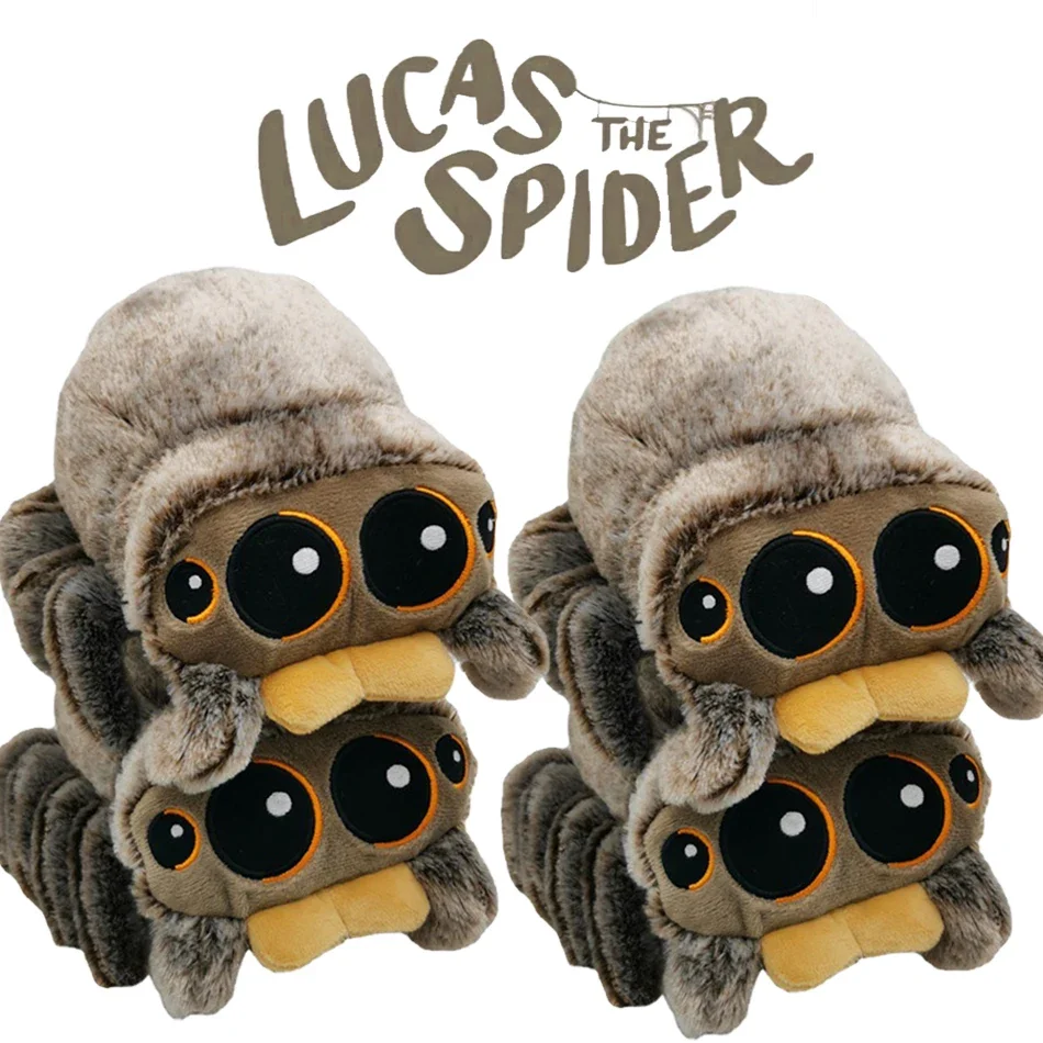Peluche de animales suaves, juguete de araña, almohada simulada de pequeño Lucas negro, muñeca de Anime, decoración de habitació
Peluche de animales suaves, juguete de araña, almohada simulada de pequeño Lucas negro, muñeca de Anime, decoración de habitació