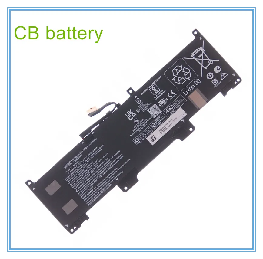 AN03XL HSTNN-OB3D Laptop Battery For x360 Fortis 11 G9 M64308-AC2 M73474-005 HSTNN-OB2K TPN-DM0M 3600mAh 11.4V
AN03XL HSTNN-OB3D Laptop Battery For x360 Fortis 11 G9 M64308-AC2 M73474-005 HSTNN-OB2K TPN-DM0M 3600mAh 11.4V