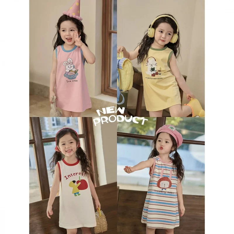 48hShipping BabytLong Sleeveless Dress for Girls, Summer Baby Cool Ice Cotton Dress
48hShipping BabytLong Sleeveless Dress for Girls, Summer Baby Cool Ice Cotton Dress