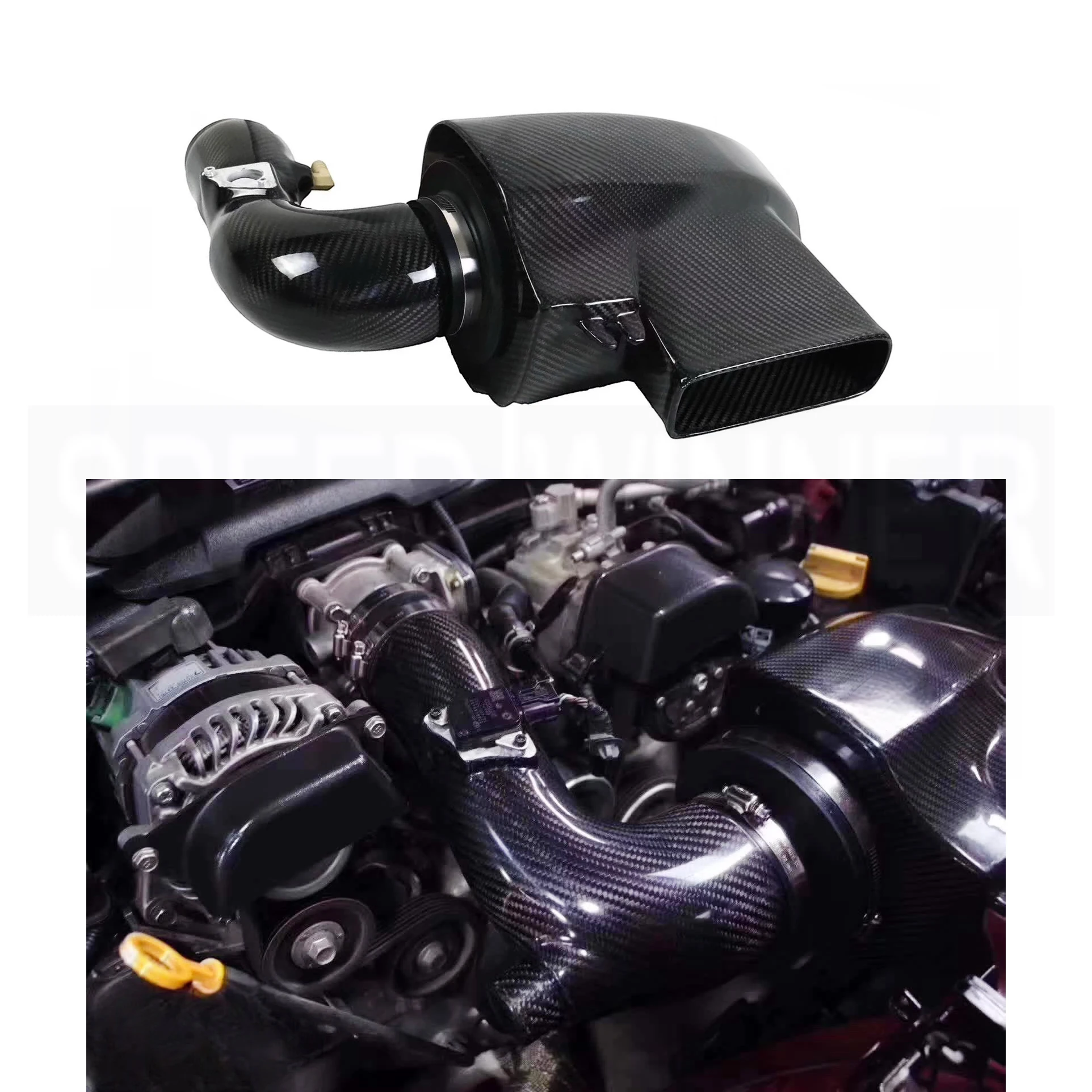 SpeedWinner Factory Легкая 100% сухая система впуска холодного воздуха из углеродного волокна Комплект холодного сильфона для Toyota SUBARU GT86 BRZ 2.0L
SpeedWinner Factory Легкая 100% сухая система впуска холодного воздуха из углеродного волокна Комплект холодного сильфона для Toyota SUBARU GT86 BRZ 2.0L