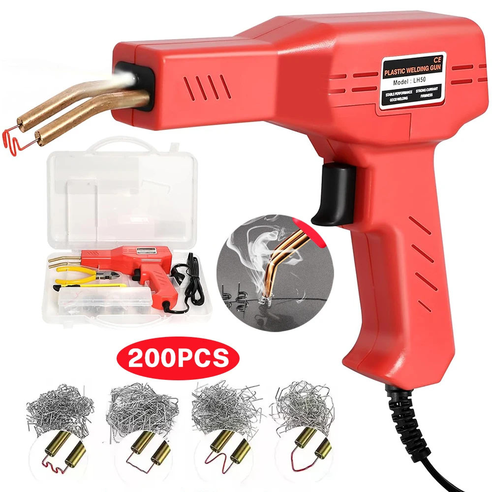 Сварочный аппарат для пластика, паяльный аппарат для автомобильного бампера, 4 типа скоб для ремонта бампера/каяка/пластика
Сварочный аппарат для пластика, паяльный аппарат для автомобильного бампера, 4 типа скоб для ремонта бампера/каяка/пластика