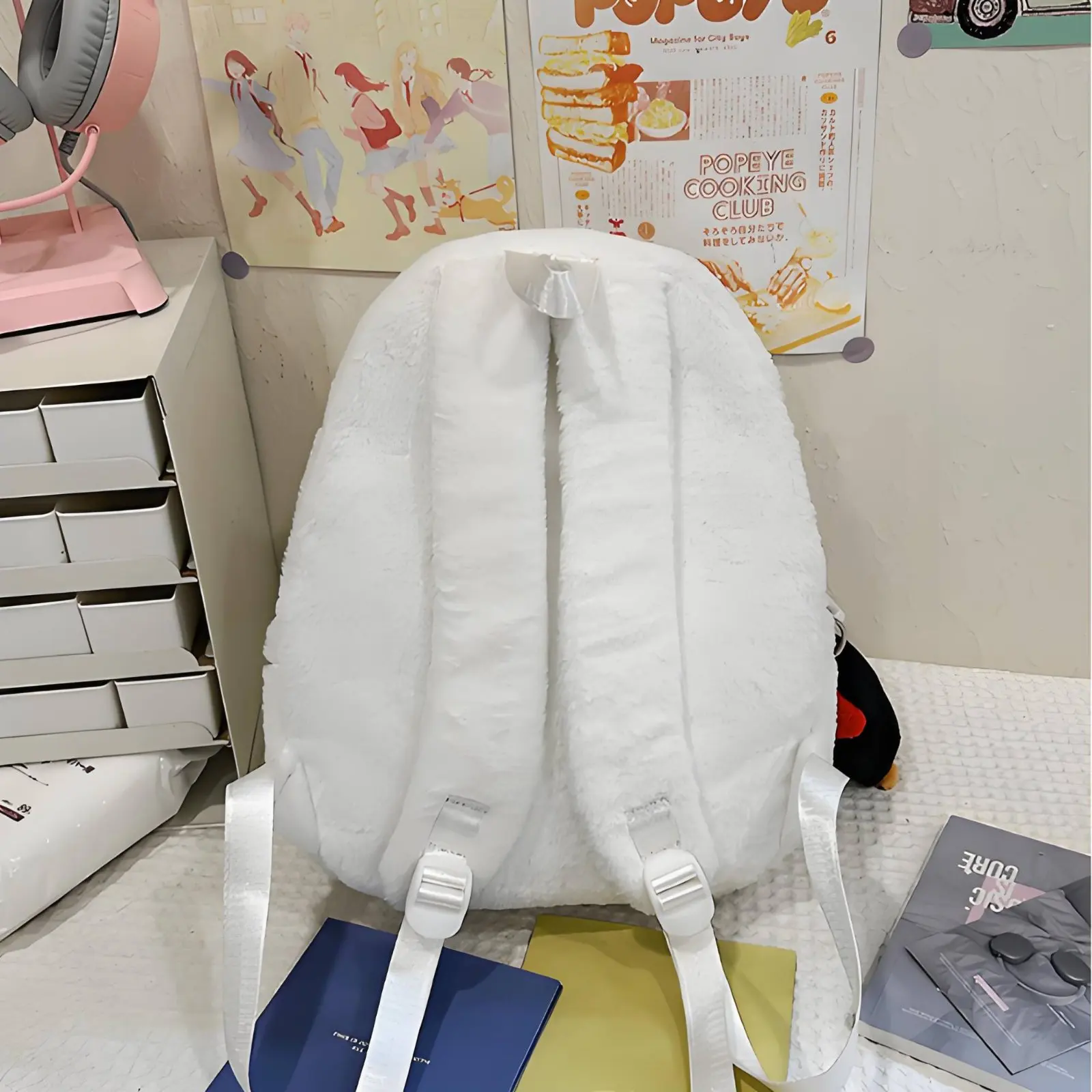 Seal Soft Backpack Sturdy Cute Creature Backpack Cartoon Soft Rucksack Spacious School Bag Lightweight for Women
Seal Soft Backpack Sturdy Cute Creature Backpack Cartoon Soft Rucksack Spacious School Bag Lightweight for Women