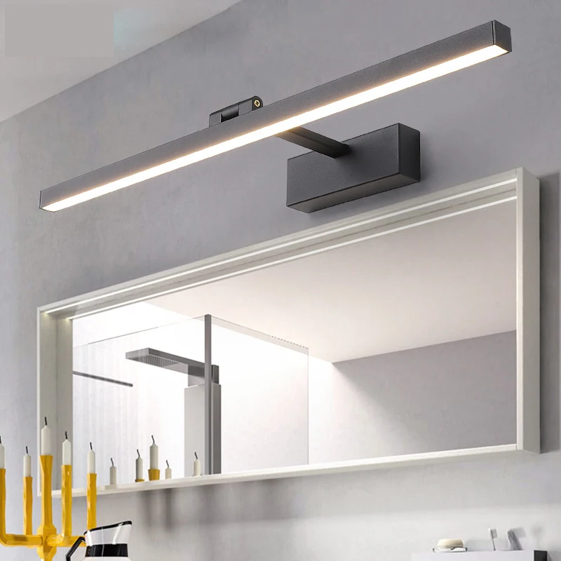 Bathroom mirror LED makeup strip light, living room bedroom 9W wall light, up and down rotating mirror front light fixture
Bathroom mirror LED makeup strip light, living room bedroom 9W wall light, up and down rotating mirror front light fixture