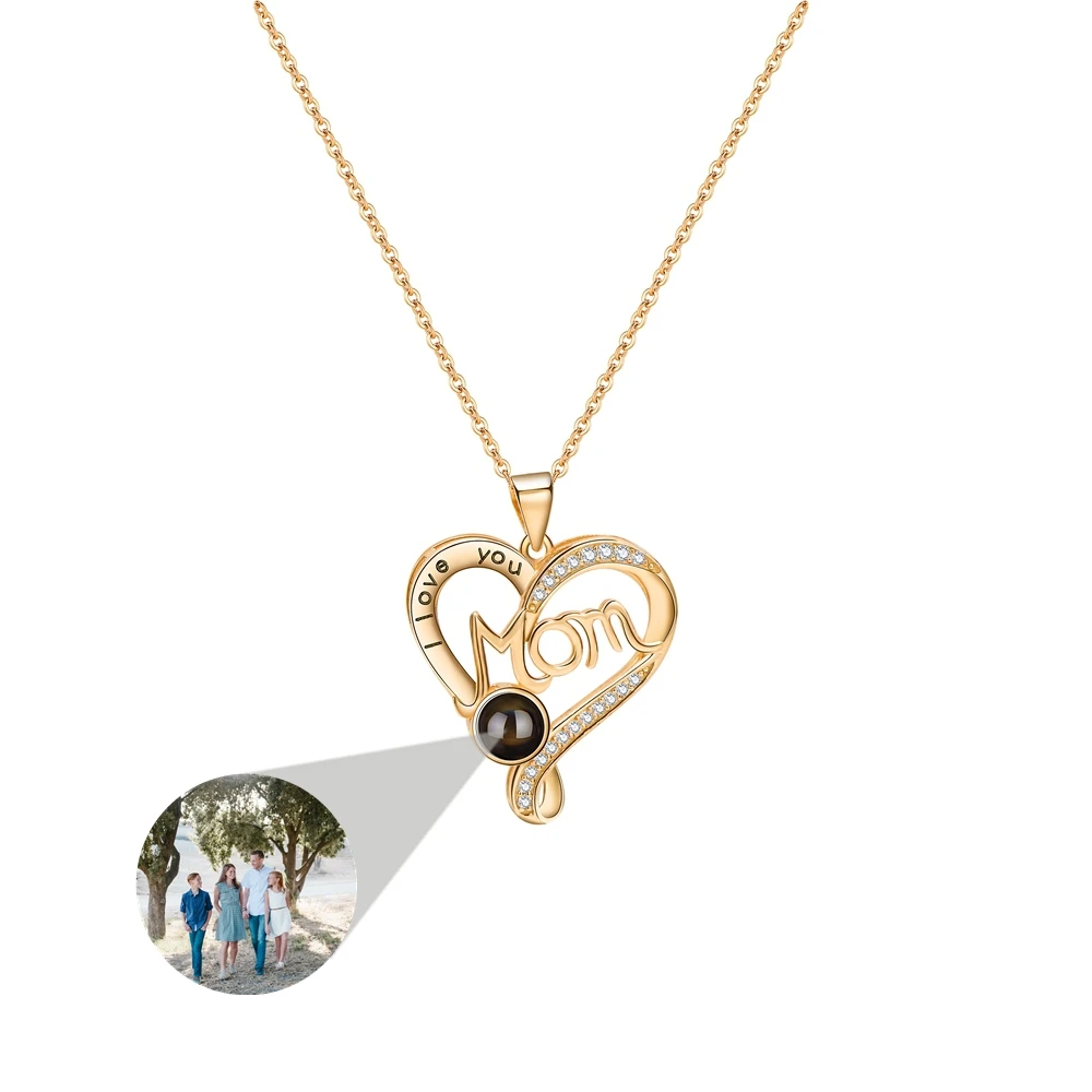 Custom Photo Necklace for Mom Women Jewelry Mother's Day Gift Choice Vintage Projection Photo Necklaces and Heart Pendant
Custom Photo Necklace for Mom Women Jewelry Mother's Day Gift Choice Vintage Projection Photo Necklaces and Heart Pendant